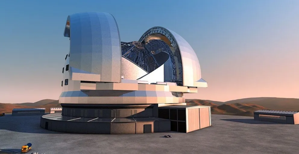 EN CONTRUCCION. Cuando esté listo, el telescopio de Atacama buscará planetas habitables.