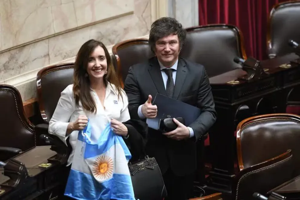 Milei ya había cuestionado la decisión de Villarruel de autorizar un aumento salarial para los senadores